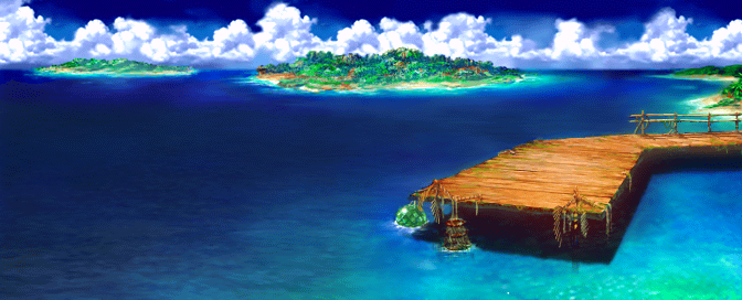 Praia no Vilarejo Arni